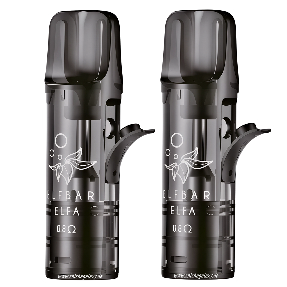 Elfbar Elfbar - ELFA & Tappo - Liquid Leer-Pods - 2er Pack - 0,8 Ohm Elfbar Elfbar - ELFA & Tappo - Liquid Leer-Pods - 2er Pack - 0,8 Ohm