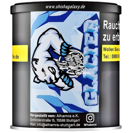 187 Strassenbande 187 Strassenbande - Glacier (200g) - Shisha Tabak 187 Strassenbande 187 Strassenbande - Glacier (200g) - Shisha Tabak