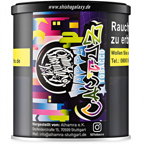 187 Strassenbande 187 Strassenbande - Happy Cactuz (200g) - Shisha Tabak 187 Strassenbande 187 Strassenbande - Happy Cactuz (200g) - Shisha Tabak
