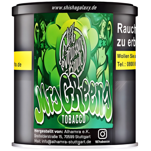 187 Strassenbande Mrs Greens (200g) - Shisha Tabak