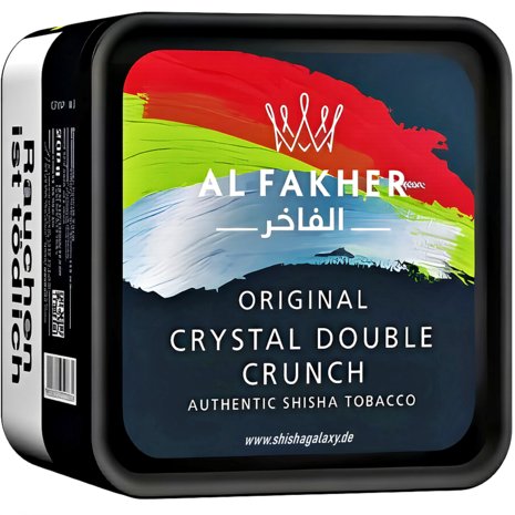 Al Fakher Al Fakher - Crystal Double Crunch (200g) - Shisha Tabak Al Fakher Al Fakher - Crystal Double Crunch (200g) - Shisha Tabak