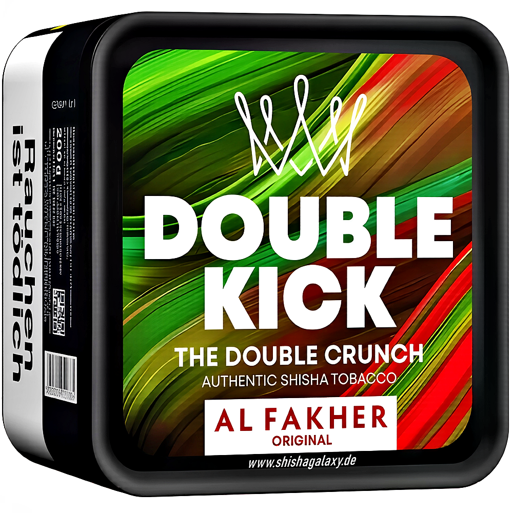 Al Fakher Al Fakher - Double Kick (200g) - Shisha Tabak Al Fakher Al Fakher - Double Kick (200g) - Shisha Tabak