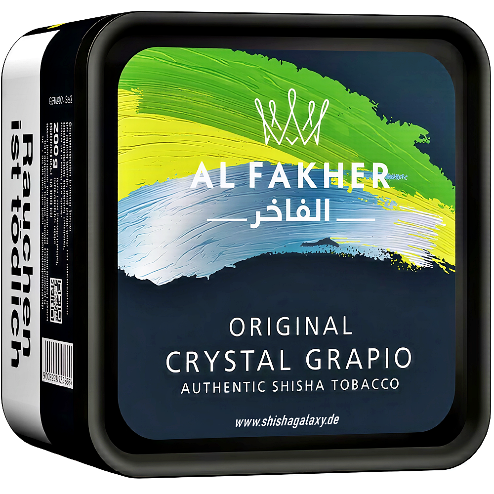 Al Fakher Al Fakher - Crystal Grapio (200g) - Shisha Tabak