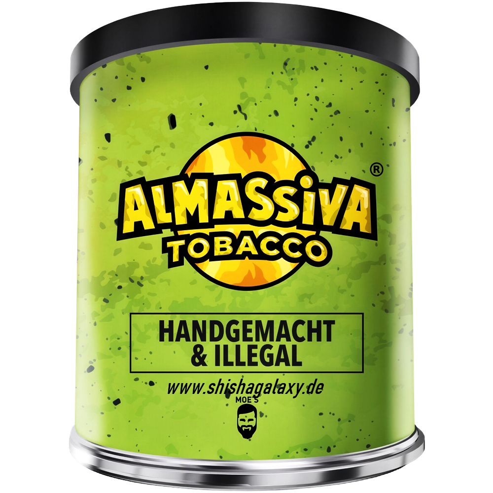 Al Massiva Al Massiva - Handgemacht & Illegal (200g) - Shisha Tabak Al Massiva Al Massiva - Handgemacht & Illegal (200g) - Shisha Tabak