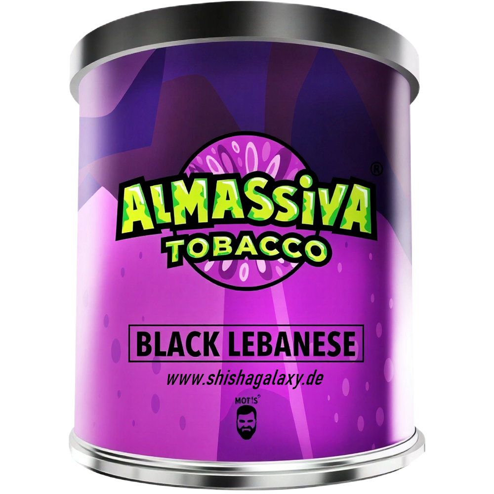 Al Massiva Al Massiva - Black Lebanese (200g) - Shisha Tabak Al Massiva Al Massiva - Black Lebanese (200g) - Shisha Tabak