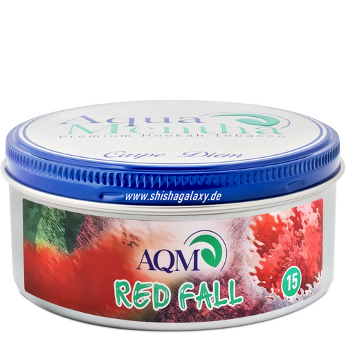 Aqua Mentha Red Fall (200g) - Shisha Tabak Aqua Mentha Red Fall (200g) - Shisha Tabak