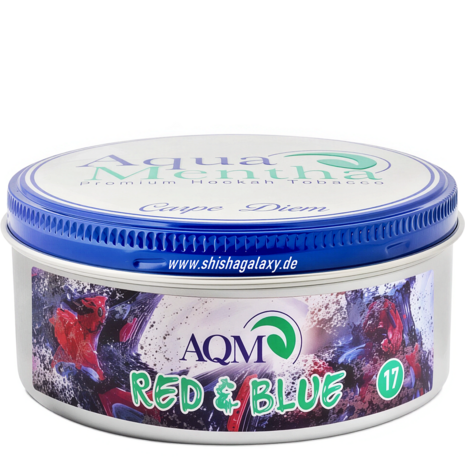 Aqua Mentha Aqua Mentha - Red & Blue (200g) - Shisha Tabak