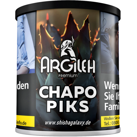 Argileh Tobacco Argileh - Chapo Piks (200g) - Shisha Tabak Argileh Tobacco Argileh - Chapo Piks (200g) - Shisha Tabak
