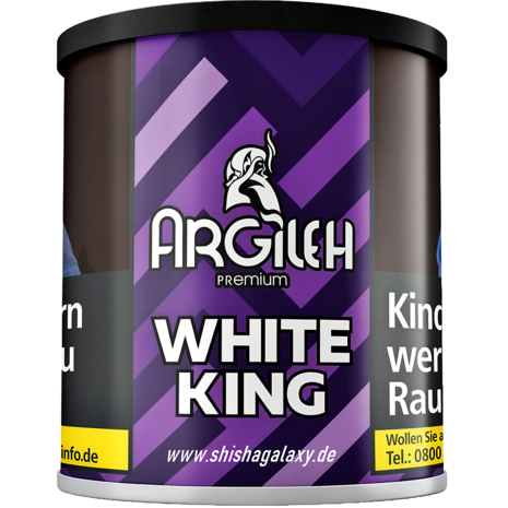 Argileh Tobacco Argileh - White King (200g) - Shisha Tabak Argileh Tobacco Argileh - White King (200g) - Shisha Tabak