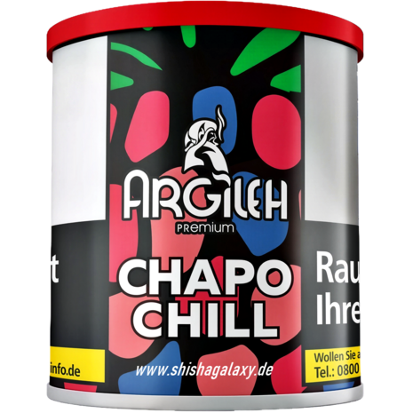 Argileh Tobacco Argileh - Chapo Chill (200g) - Shisha Tabak Argileh Tobacco Argileh - Chapo Chill (200g) - Shisha Tabak