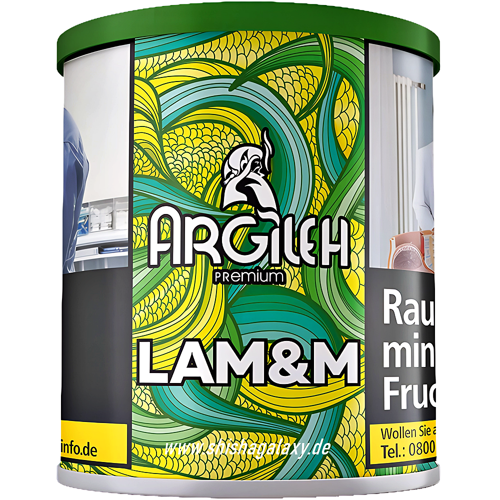 Argileh Tobacco Argileh - LAM & M (200g) - Shisha Tabak