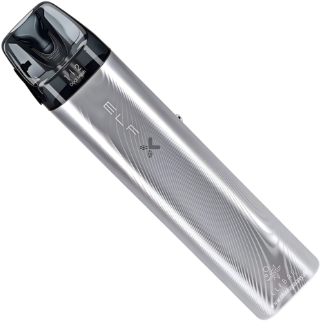Elfbar Elfbar ELFX - Pod Kit - Akku 1000 mAh - Silver - E-Zigarette + 2x Leer-Pods (0,6 & 0,8 Ohm) Elfbar Elfbar ELFX - Pod Kit - Akku 1000 mAh - Silver - E-Zigarette + 2x Leer-Pods (0,6 & 0,8 Ohm)
