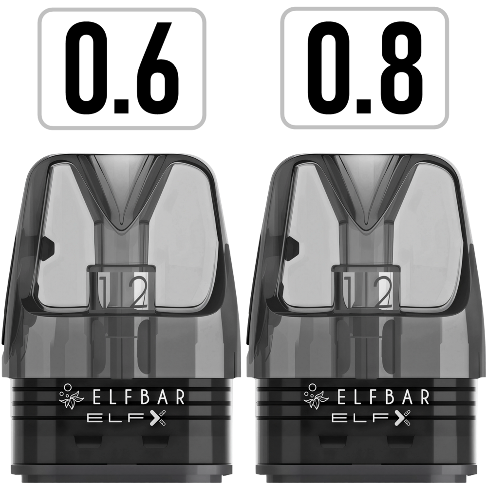 Elfbar Elfbar ELFX - Pod Kit - Akku 1000 mAh - Silver Pink - E-Zigarette + 2x Leer-Pods (0,6 & 0,8 Ohm) Elfbar Elfbar ELFX - Pod Kit - Akku 1000 mAh - Silver Pink - E-Zigarette + 2x Leer-Pods (0,6 & 0,8 Ohm)