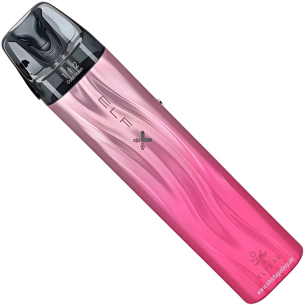 Elfbar Elfbar ELFX - Pod Kit - Akku 1000 mAh - Silver Pink - E-Zigarette + 2x Leer-Pods (0,6 & 0,8 Ohm) Elfbar Elfbar ELFX - Pod Kit - Akku 1000 mAh - Silver Pink - E-Zigarette + 2x Leer-Pods (0,6 & 0,8 Ohm)