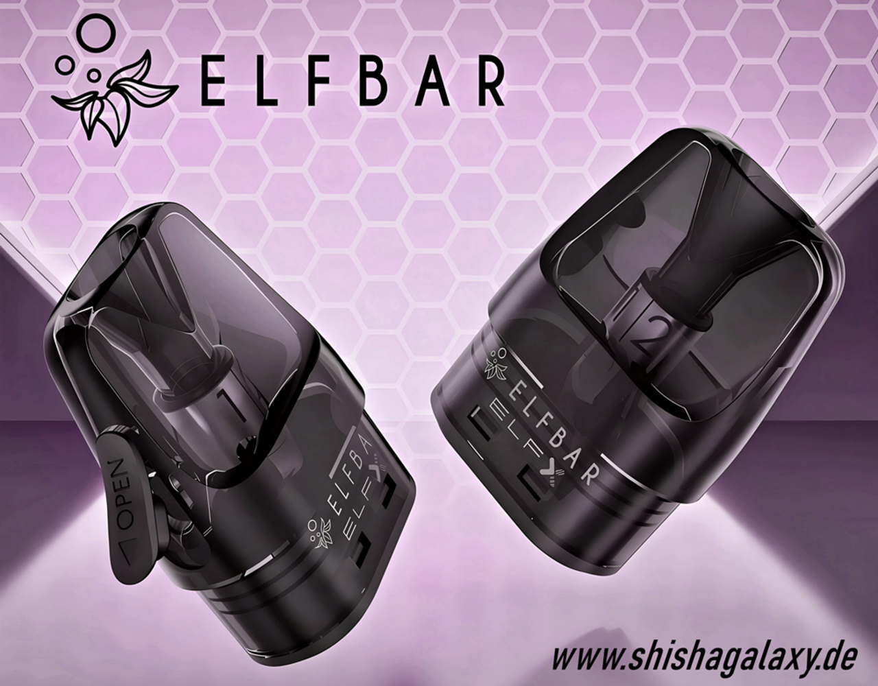 Elfbar Elfbar ELFX - Pod Kit - Akku 1000 mAh - Silver Pink - E-Zigarette + 2x Leer-Pods (0,6 & 0,8 Ohm) Elfbar Elfbar ELFX - Pod Kit - Akku 1000 mAh - Silver Pink - E-Zigarette + 2x Leer-Pods (0,6 & 0,8 Ohm)