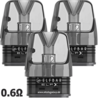 Elfbar Elfbar ELFX - Leer-Pods - 0,6 Ohm - 3er Pack Elfbar Elfbar ELFX - Leer-Pods - 0,6 Ohm - 3er Pack