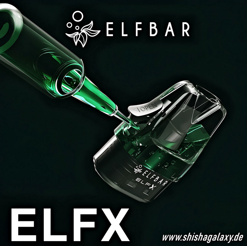 Elfbar Elfbar ELFX - Leer-Pods - 0,6 Ohm - 3er Pack Elfbar Elfbar ELFX - Leer-Pods - 0,6 Ohm - 3er Pack