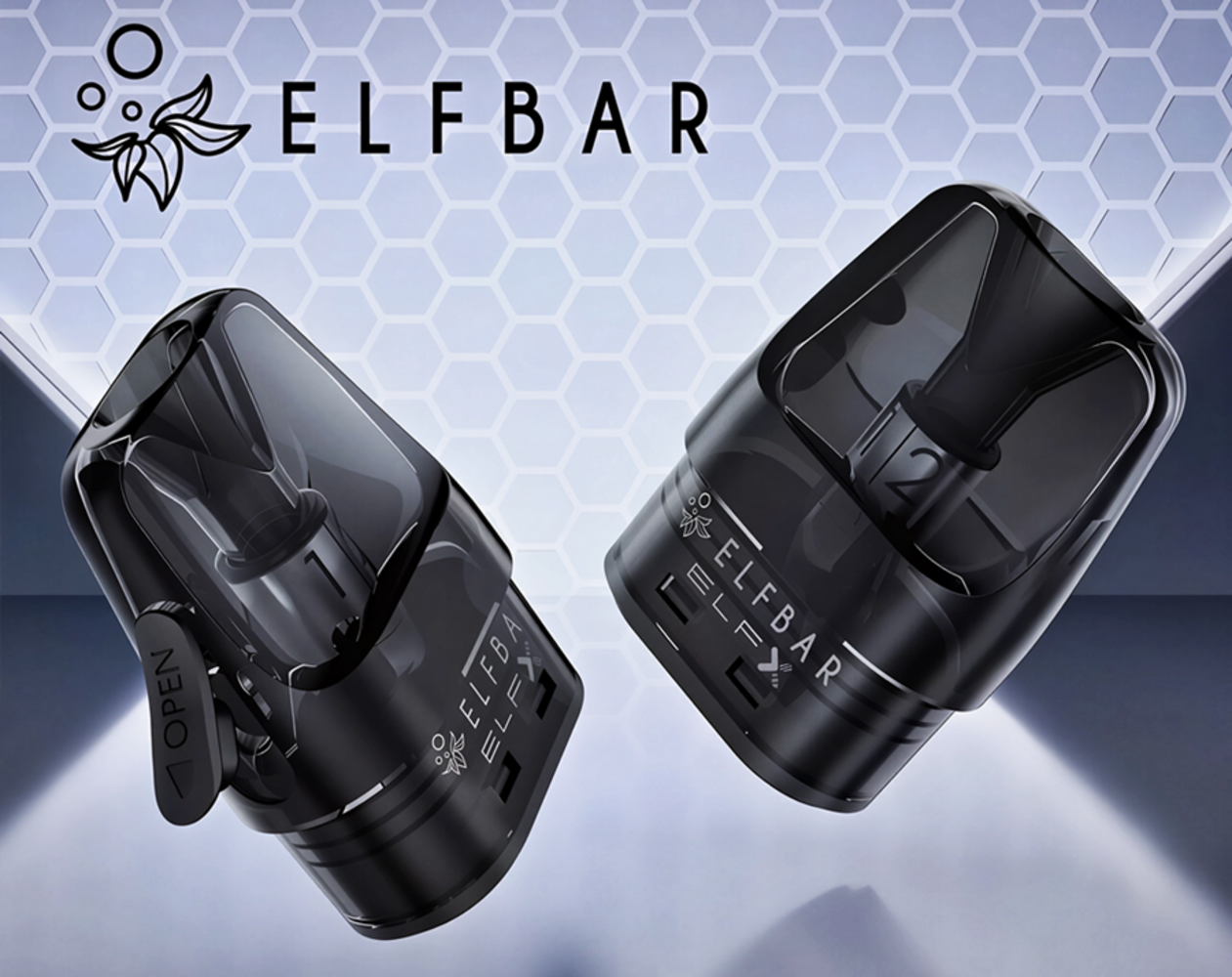 Elfbar Elfbar ELFX - Leer-Pods - 0,6 Ohm - 3er Pack Elfbar Elfbar ELFX - Leer-Pods - 0,6 Ohm - 3er Pack