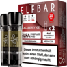 Elfbar Elfbar - ELFA - Blackberry Ice - Liquid Pod - 2 ml - Nikotin 20 mg - 2er Pack (4ml)