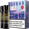 Elfbar Elfbar - ELFA - Blueberry Snoow - Liquid Pod - 2 ml - Nikotin 20 mg - 2er Pack (4ml)