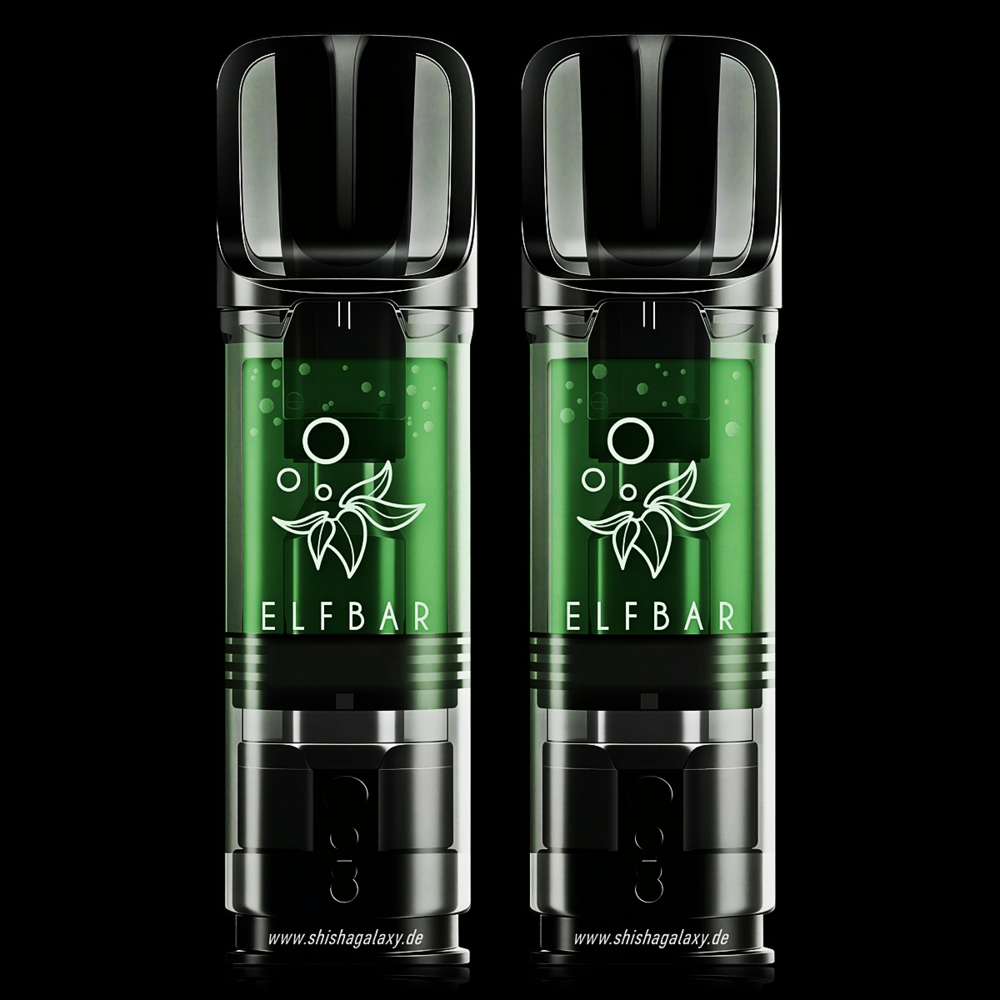 Elfbar Elfbar - ELFA - Lemon Mint - Liquid Pod - 2 ml - Nikotin 20 mg - 2er Pack (4ml) Elfbar Elfbar - ELFA - Lemon Mint - Liquid Pod - 2 ml - Nikotin 20 mg - 2er Pack (4ml)