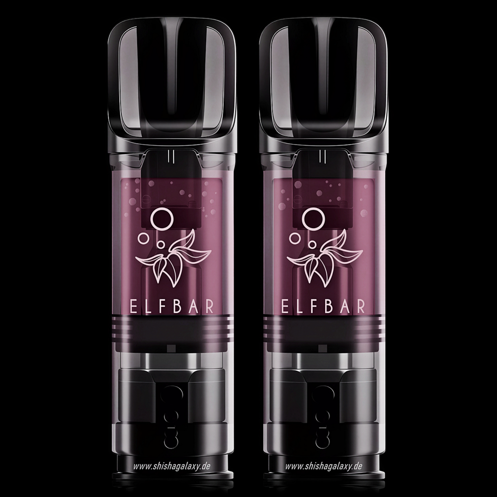 elfbar pods blackberry ice ELFA 20mg Nikotin ➔ 2er Pack 600 Züge blackberry ice liquid Geschmack:Watermelon Mojito Honest Elf Bar 600