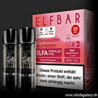 Elfbar Elfbar - ELFA - Strawberry Raspberry - Liquid Pod - 2 ml - Nikotin 20 mg - 2er Pack (4ml)