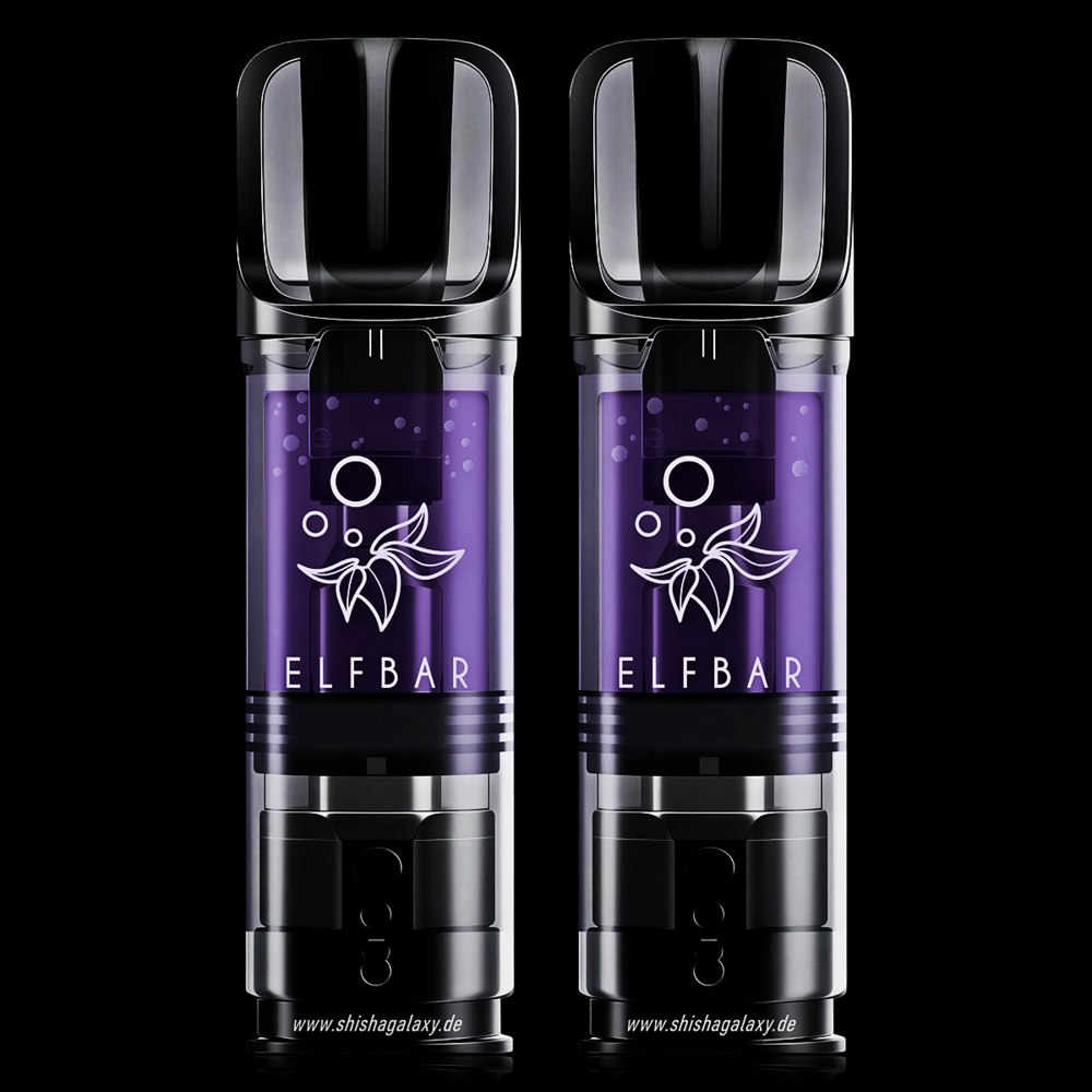 Elfbar Elfbar - ELFA - Blueberry Sour Raspberry - Liquid Pod - 2 ml - Nikotin 20 mg - 2er Pack