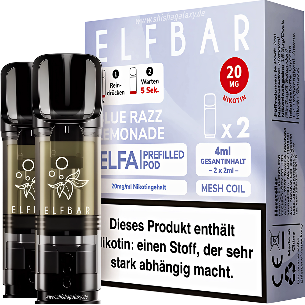 blue razz elfbar geschmack Ist Vape ohne Nikotin schädlich? main image 0