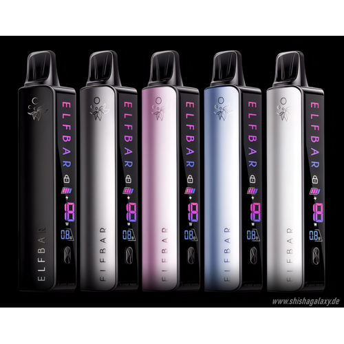 Elfbar Elfbar ELFA Master - Basisgerät - Akku 850 mAh - Glacier Blue - E-Zigarette Elfbar Elfbar ELFA Master - Basisgerät - Akku 850 mAh - Glacier Blue - E-Zigarette