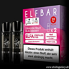 Elfbar Elfbar - ELFA - Dragon Fruit Blackberry - Liquid Pod - 2 ml - Nikotin 20 mg - 10er Pack (5x2er Pack)