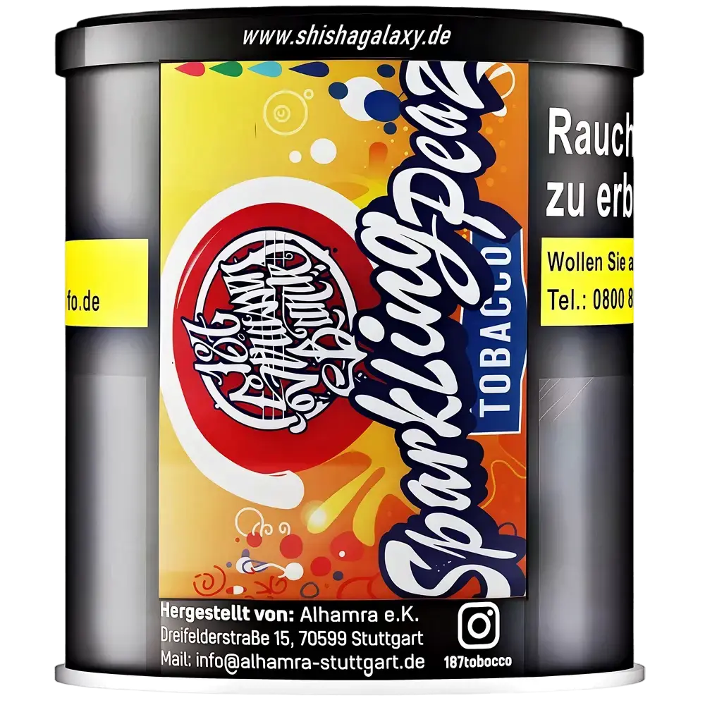 187 Strassenbande 187 Strassenbande - Sparkling Peaz (200g) - Shisha Tabak