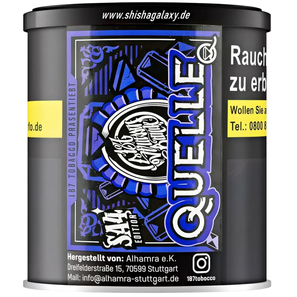 187 Strassenbande 187 Strassenbande - Quelle (200g) - Shisha Tabak