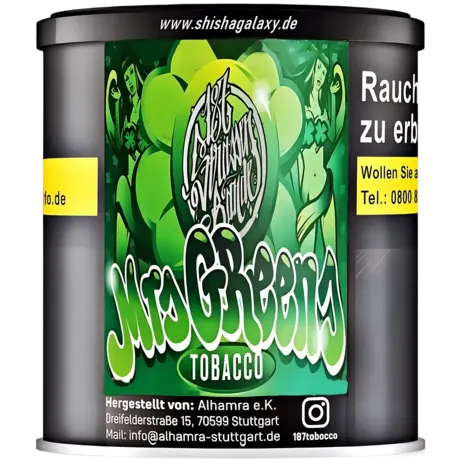 187 Strassenbande 187 Strassenbande - Mrs Greens (200g) - Shisha Tabak