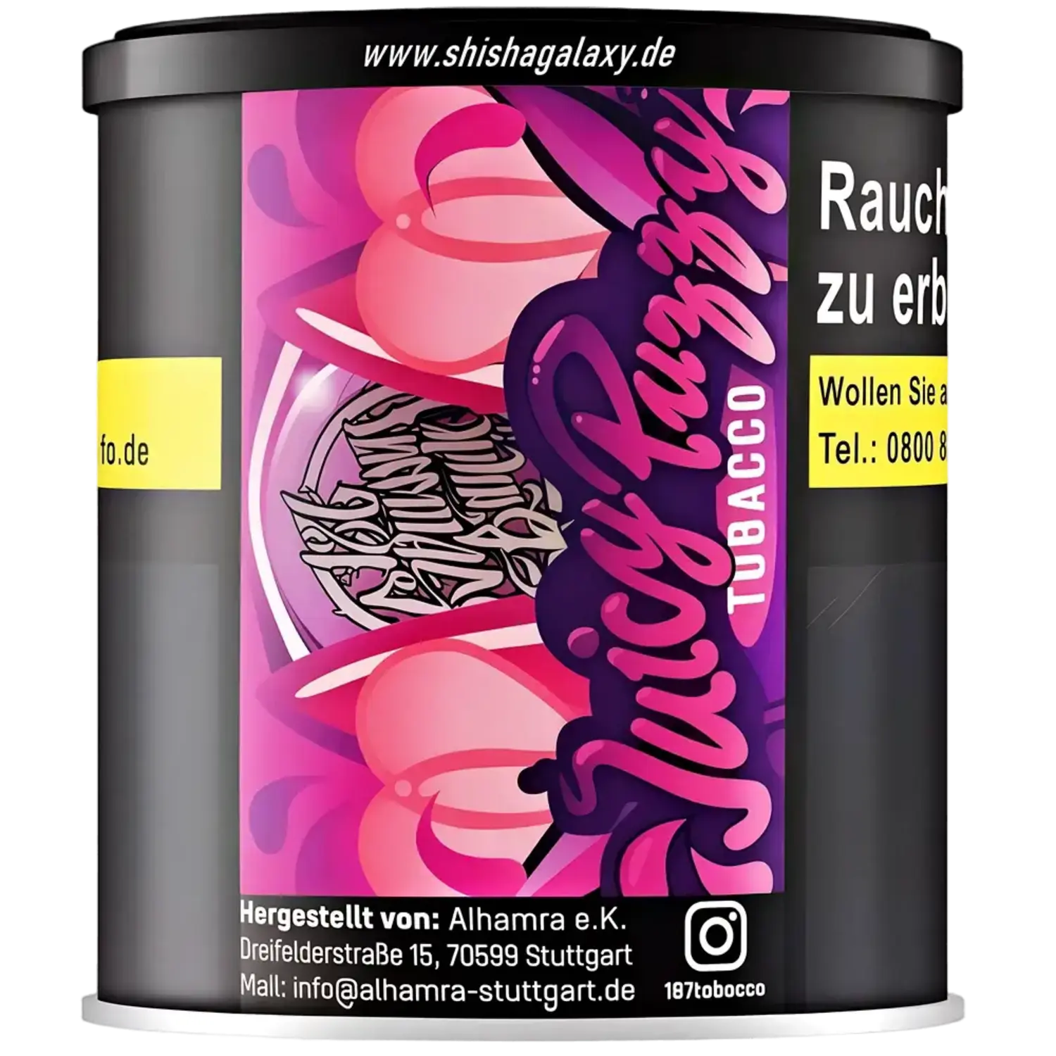 187 Tabak - Juicy Puzzy - Shisha Tabak - Dose 200g