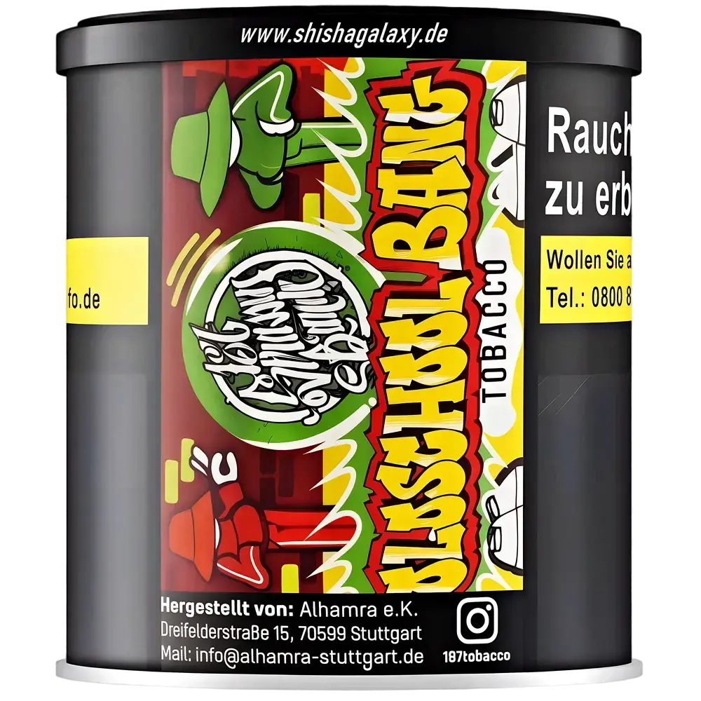 187 Strassenbande 187 Strassenbande - Old School Bang (200g) - Shisha Tabak 187 Strassenbande 187 Strassenbande - Old School Bang (200g) - Shisha Tabak