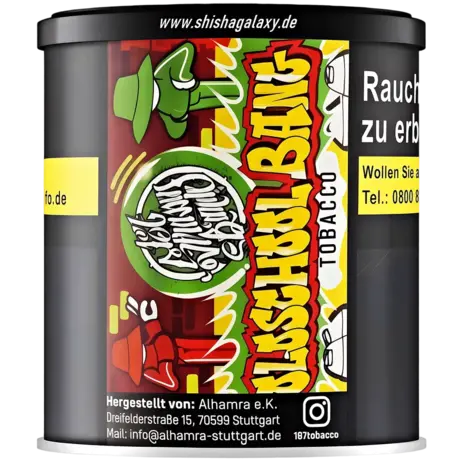187 Strassenbande 187 Strassenbande - Old School Bang (200g) - Shisha Tabak 187 Strassenbande 187 Strassenbande - Old School Bang (200g) - Shisha Tabak