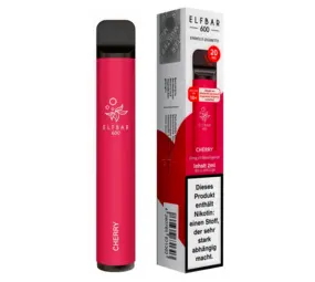 Elfbar Cherry - 600 Züge / Nikotin 20 mg