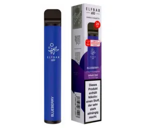 Elfbar Blueberry - 600 Züge / Nikotin 20 mg
