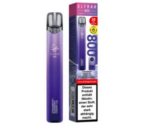 Elfbar Strawberry Raspberry Cherry Ice - 800 Züge / Nikotin 20 mg