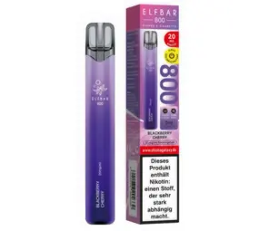 Elfbar Blackberry Cherry - 800 Züge / Nikotin 20 mg Elfbar Blackberry Cherry - 800 Züge / Nikotin 20 mg