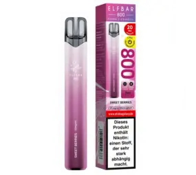 Elfbar Sweet Berries - 800 Züge / Nikotin 20 mg Elfbar Sweet Berries - 800 Züge / Nikotin 20 mg