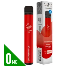 Elfbar Strawberry Ice - 600 Züge / Nikotinfrei