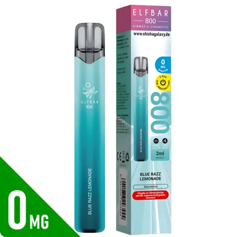 Elfbar Elfbar 800 - Blue Razz Lemonade - 800 Züge / Nikotinfrei - Einweg E-Zigarette