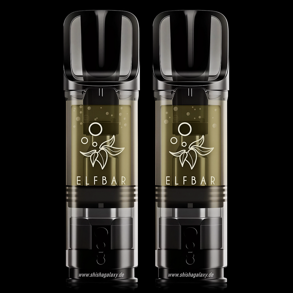 Elfbar Elfbar - ELFA - Lemon Mint - Liquid Pod - 2 ml - Nikotin 20 mg - 10er Pack (5x2er Pack)