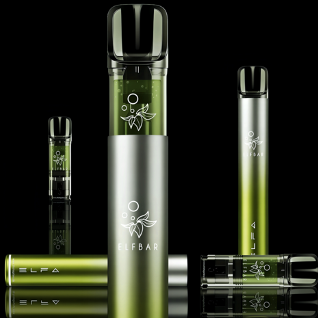 Elfbar Elfbar - ELFA - Lemon Mint - Liquid Pod - 2 ml - Nikotin 20 mg - 10er Pack (5x2er Pack)