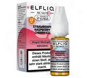 Elfliq Strawberry Raspberry Cherry Ice - E-Liquid - Nikotin 10 mg/ml