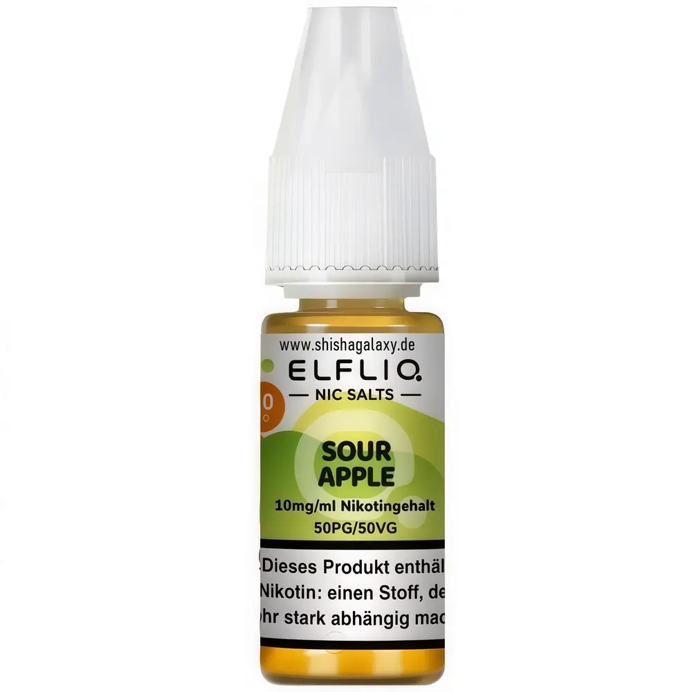 Elfliq ELFLIQ / Elfbar - Sour Apple - E-Liquid - Nikotin 10 mg/ml