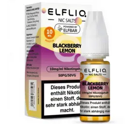 Elfliq Blackberry Lemon - E-Liquid - Nikotin 10 mg/ml