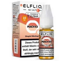 Elfliq Peach Ice - E-Liquid - Nikotin 10 mg/ml